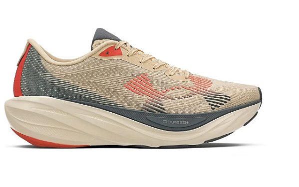 Tenis Under Armour Charged Nonstop Masculino Bege