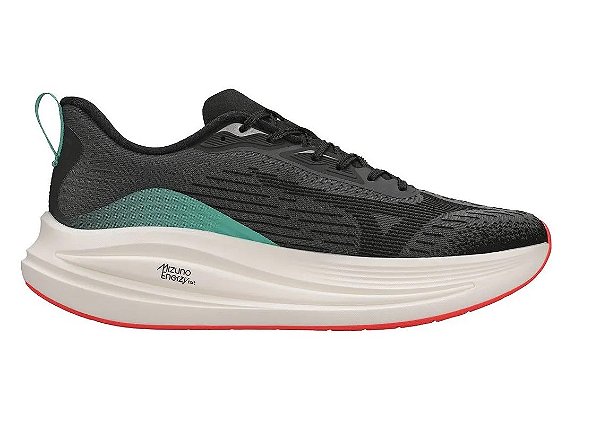 Tenis Mizuno Neo Aura Knit Masculino Preto Vermelho