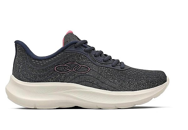 Tenis Olympikus Venus 3 Feminino Azul Rosa