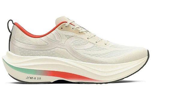 Tenis Olympikus Corre Turbo Branco Vermelho