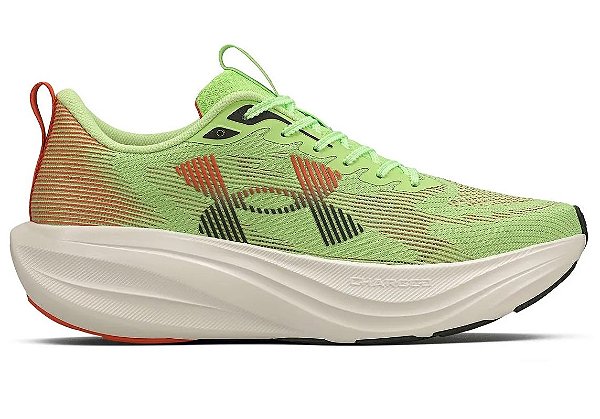 Tenis Under Armour Charged Endless Verde Vermelho Masculino