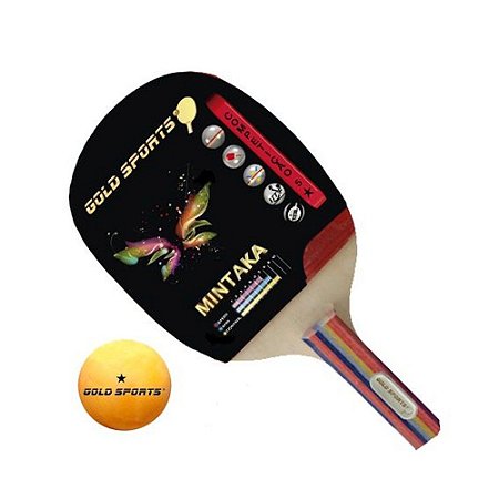 Raquete Tenis De Mesa Gold Sports Mintaka LC36-C