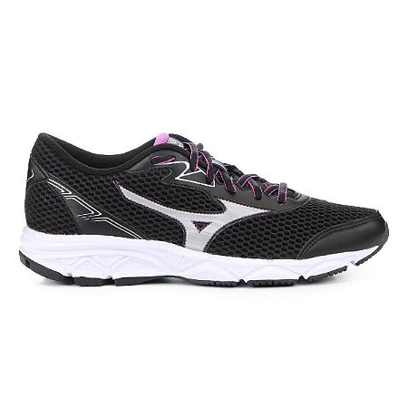 Tênis Mizuno Jet 3 N Feminino - Preto e Prata