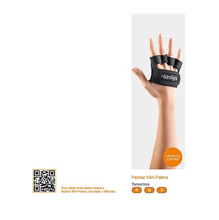 Mini Palma Neoprene – H40 - Hidrolight