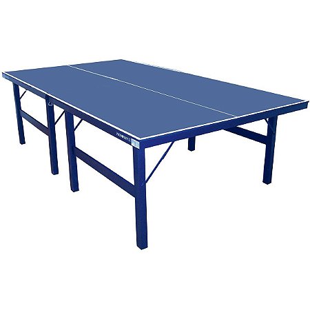 Mesa de Ping Pong / Tênis de Mesa Procópio 15mm MDF Luxo - Azul