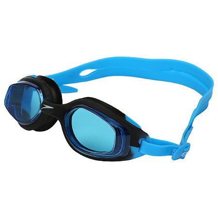 Óculos De Natação Speedo Smart SLC- Preto+Azul