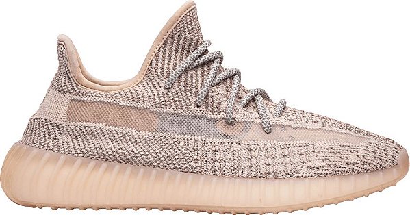 Tênis Yeezy Boost 350 V2 Synth Non-Reflective Bege Unissex