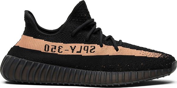 Tênis Yeezy Boost 350 V2 Copper Preto Unissex