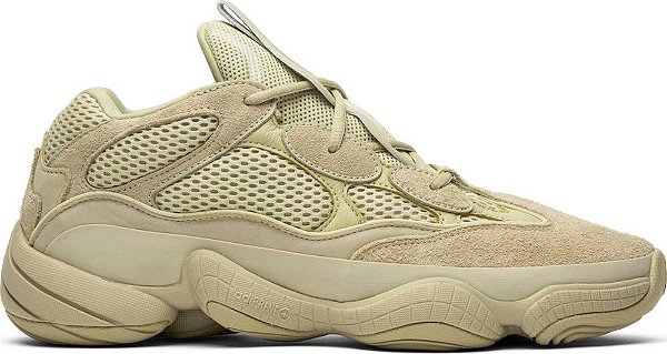 Tênis Yeezy 500 Super Moon Yellow Bege Unissex