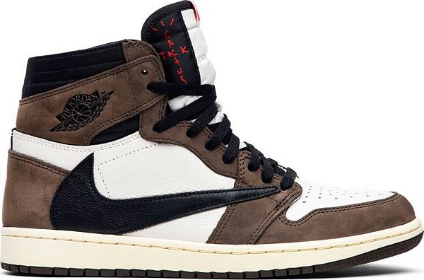 TÃªnis Air Jordan 1 Travis Scott x 1 Mocha Marrom - Loja Dopamina