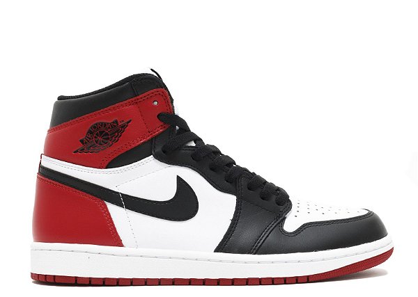 Tênis Air Jordan 1 RETRO BLACK TOE 2016 Vermelho Branco Unissex - Loja  Dopamina