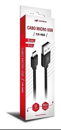 CABO MICRO USB 2 METROS CB-M20 C3TECH