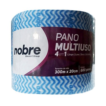 Pano Multiuso - Slim - Azul - c/20cm x 300m - Nobre