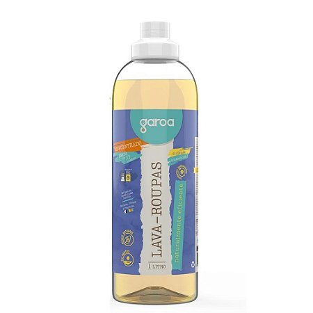 Lava Roupas Líquido - Concentrado - Aloe Vera - 1 litro - Garoa
