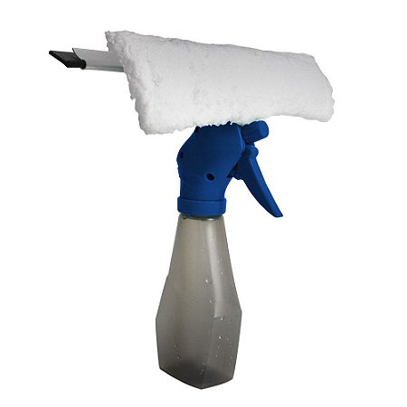 Limpador de vidros com gatilho e reservatório spray - nobre