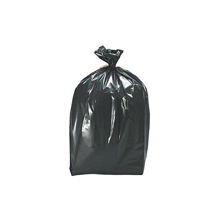 Saco plástico para lixo preto lixo leve 20L - 40X50cm - 100 unidades - NOBRE