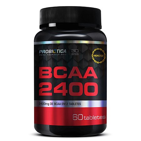 Bcaa 2400 Monster 60 Tabletes Probiótica Original Ganho de Massa Bcaa  Probiótica - Suplementos Alimentares, Whey Protein, Creatina, BCAA | Home  Muscle