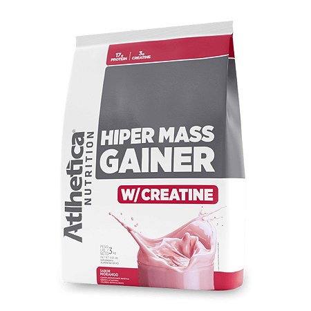 Hipercalórico Hiper Mass Gainer 3kg Atlhetica Nutrition Ganho de Massa  Muscular Massa Magra Ganho de Peso - Suplementos Alimentares, Whey Protein,  Creatina, BCAA | Home Muscle