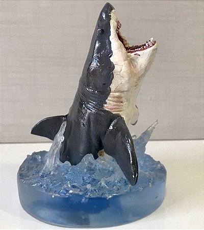 Diorama de Tubarão Branco (Carcharodon carcharias)