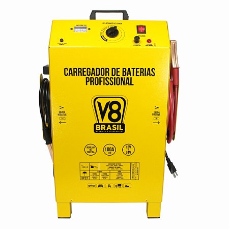 Carregador de Bateria Charger 1000 Bivolt V8 Brasil