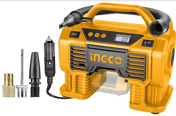 Compressor de Ar Automotivo A Bateria 20V P20S Ingco