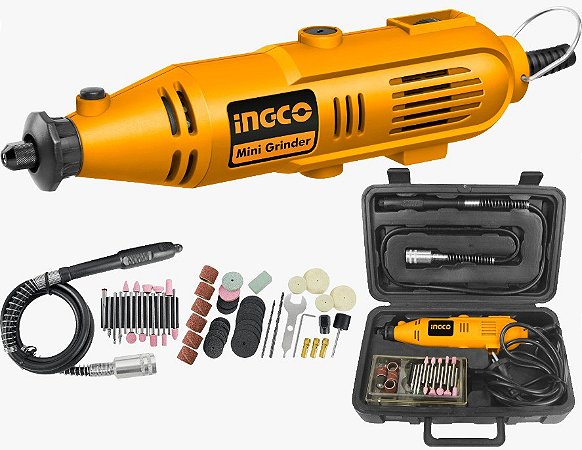 Micro Retifica 130W com 52 Acessórios 110V Ingco