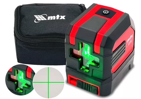Nivel a Laser 30 Metros Verde LX-03 Rosca 1/4 MTX