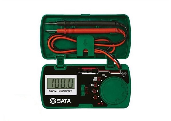 Multímetro Digital de Bolso 300V Sata