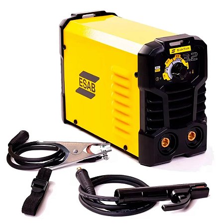 Máquina de Solda Inversora Bantam 3.2 Bivolt 110v/220v Esab