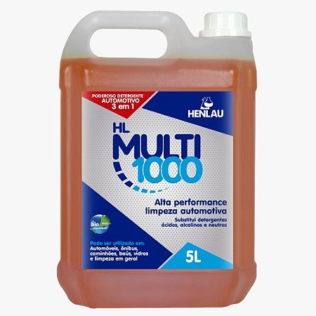 HL Multi 1000 Detergente Automotivo 5L Henlau