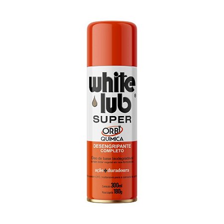 Desengripante Spray White Lub Super 300ML Orbi
