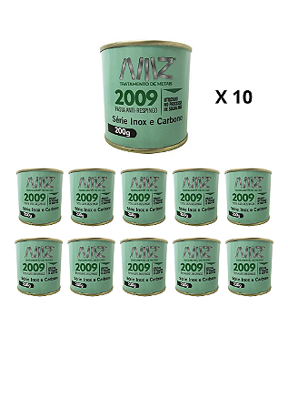Kit com 10 Anti-respingos em Pasta AMZ 200G
