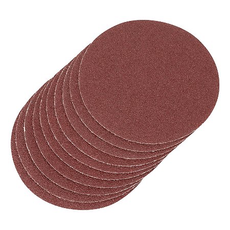 Lixa Hookit 4.1/2" (Vermelha) S/Furo (pacote com 10) MTX