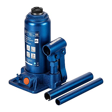 Macaco Garrafa 2 Ton (181-345mm) (C/ Caixa) Stels