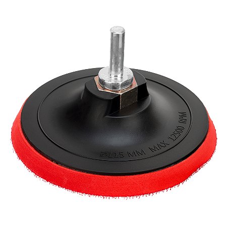 Suporte de Lixa Com Velcro Para Furadeira MTX