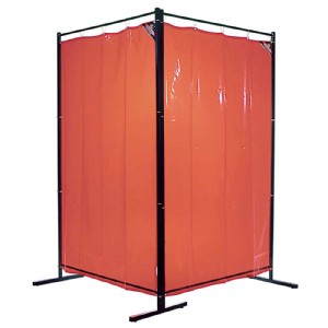 Cortina de Solda Vermelho Carbografite
