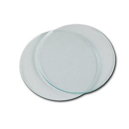 Lente Redonda 50mm Incolor 10 unidades Carbografite