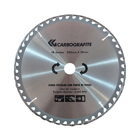 Serra Circular Widea 48D 350mm X 30mm Carbografite