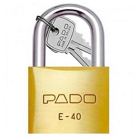Cadeado Latão E-40mm Pado