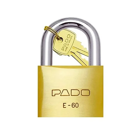 CADEADO LATÃO E-60MM - PADO