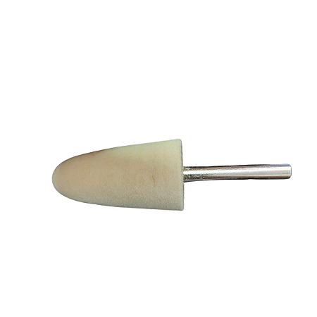 Ponta Montada de Feltro 25 X 50 H6 Cônica Radial