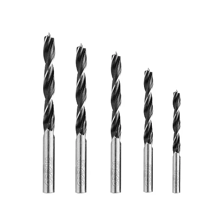 Jogo de  Brocas Para Madeira Com 5 Peças Ingco