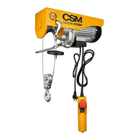 Guincho de Coluna Elétrico 300/600 kg Monofásico 220V CSM