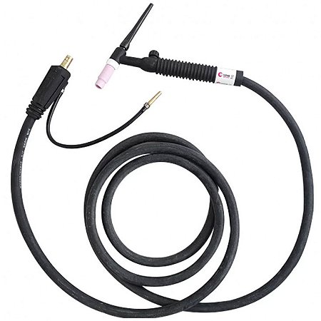Tocha TIG 26V Corpo Rígido (Preto) Com Regulador Convencional Binzel