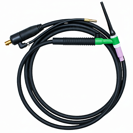 Tocha TIG 17V Corpo Rígido Com Registro Engate 12,80mm