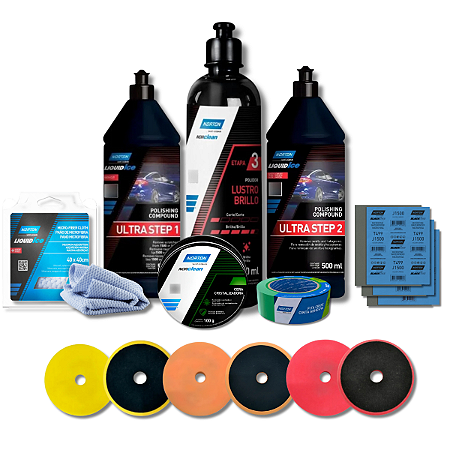Kit Polimento Automotivo 3 Norclean