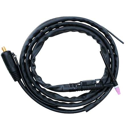 Tocha TIG 9G Corpo Rígido Com Gatilho Engate 12,80mm