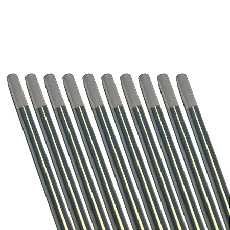 Eletrodo Tungstênio 1,60 X 150mm - Cinza (10 Unidades)