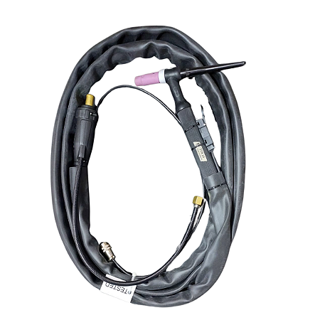 Tocha TIG MT26 3,50m Com Gatilho Engate 13mm (DC/FLEX200P) Com Kit Balmer