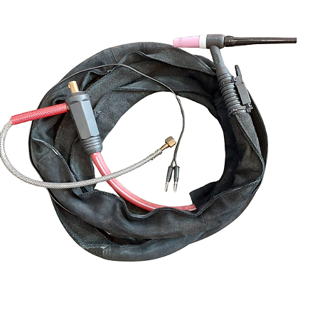 Tocha TIG SR 17 CP SIL FLEX Com Gatilho Engate Rápido 12,80mm Sumig